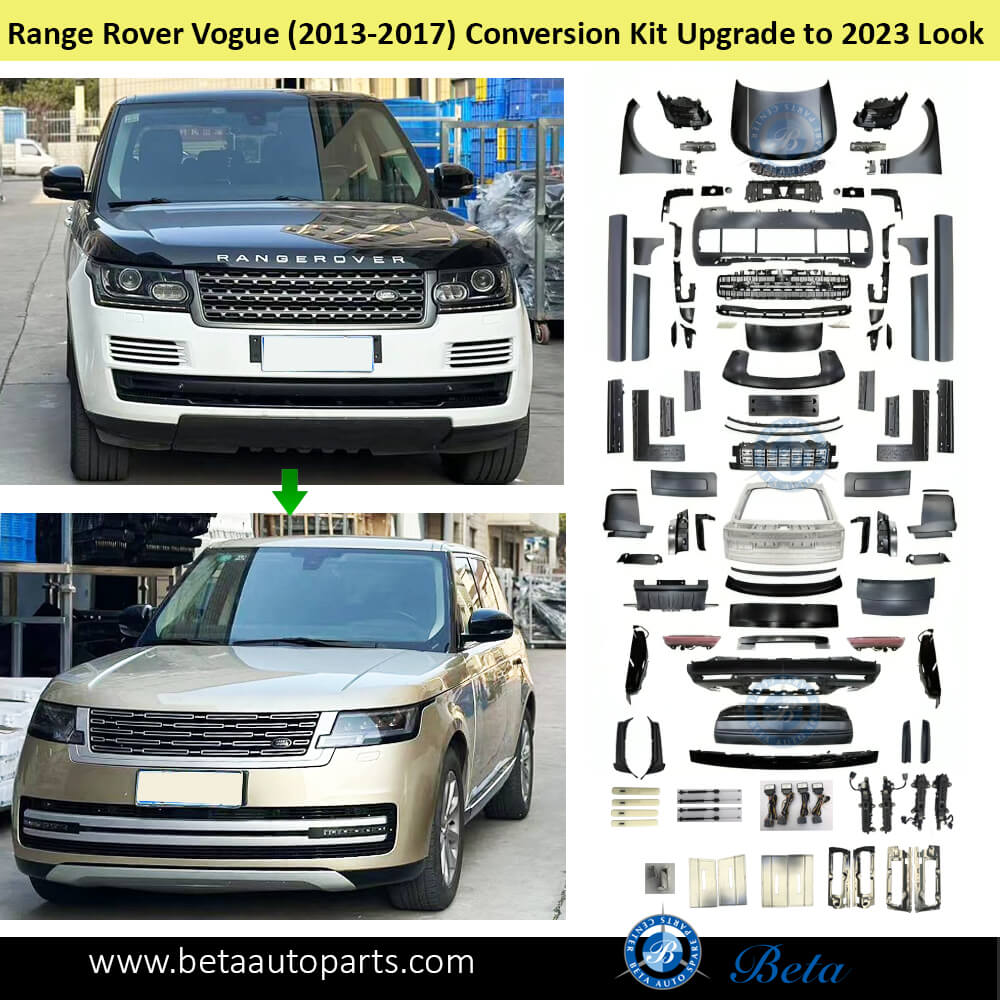 Body Kit Conversion Upgrade to 2023 Autobiography Look for Range Rover Vogue 2013-2017 models Body Kit Conversion Upgrade to 2023 Autobiography Look for Range Rover Vogue 2013-2017 models